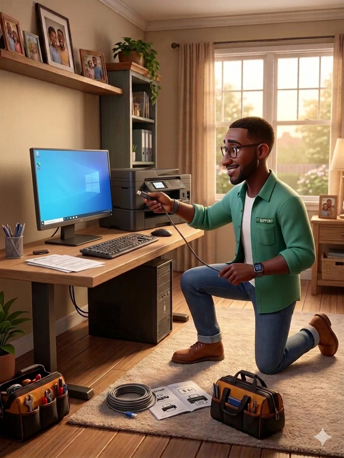 Arnaud Paul, technicien informatique à domicile en Guadeloupe